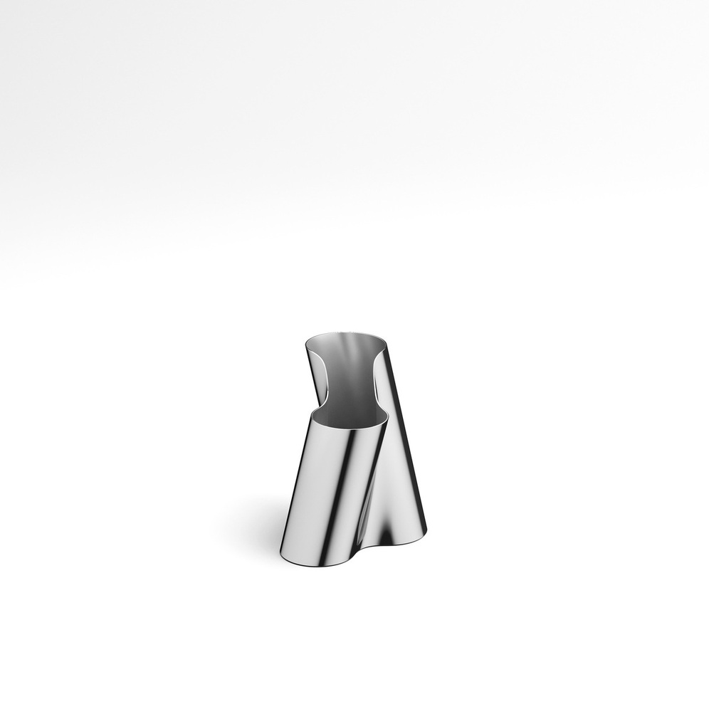 Βάζο Lituus από Ανοξείδωτο Ατσάλι, Μεσαίο