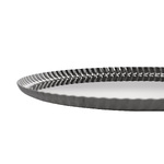 Δίσκος Pleats οβάλ 46X31cm