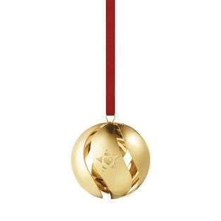 Christmas Collecibles ball, gold