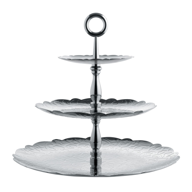 Dressed three dish stand