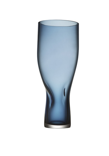 Squeeze vase  blue H340mm