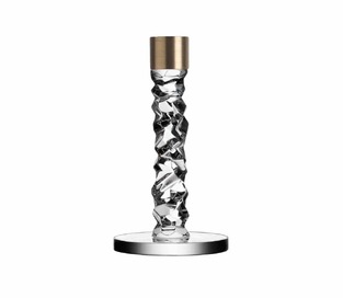 Κηροπήγιο Carat brass H 183 mm