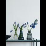 Jar Flora blue h 12 cm