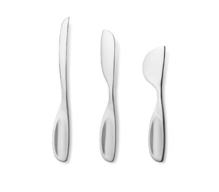 Alfredo cheese knives 3 pcs, stainless steel mirror