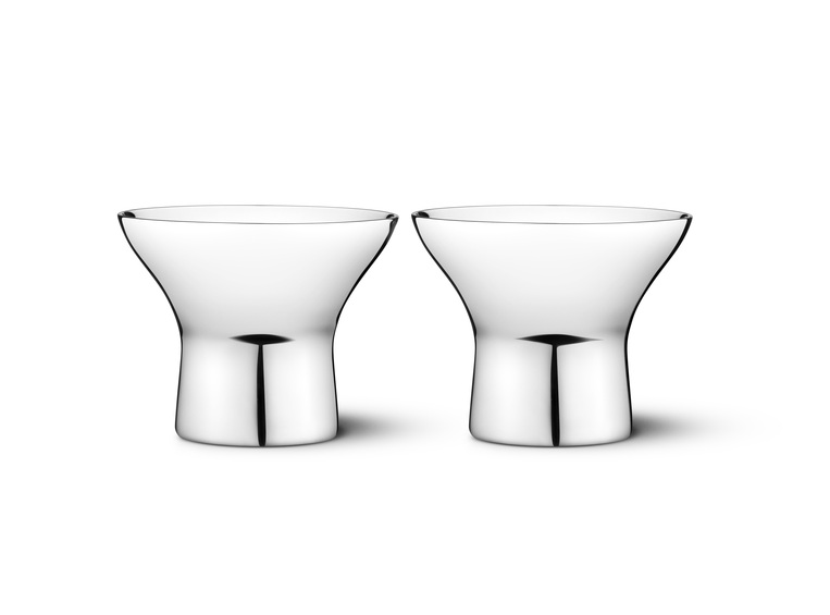 Αυγoθήκη Alfredo από Ανοξείδωτο ατσάλι - 2 τμχ