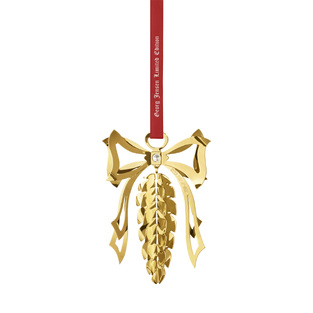 2025 Christmas Collectibles Στολίδι Κουκουνάρι 2005 με επίστρωση χρυσού 18K