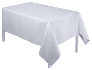 Anneaux Blanc tablecloth 170x250