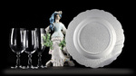 Dressed soup plate