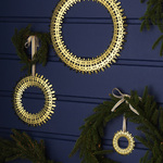 Christmas wreath Ø7cm bjørn wiinblad