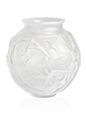Hirondelles vase mm