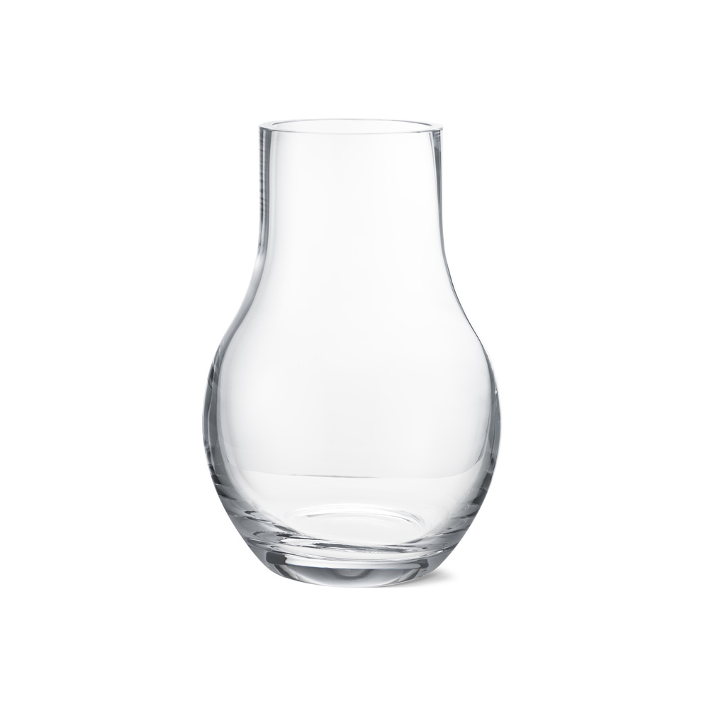 Cafu vase glass clear medium