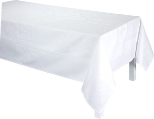 Tablecloth Siena Blanc 175x250
