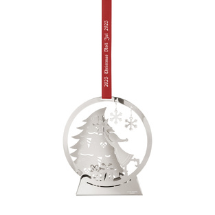 2025 Christmas Collectibles Χριστουγεννιάτικη χιονόμπαλα με επίστρωση παλλαδίου