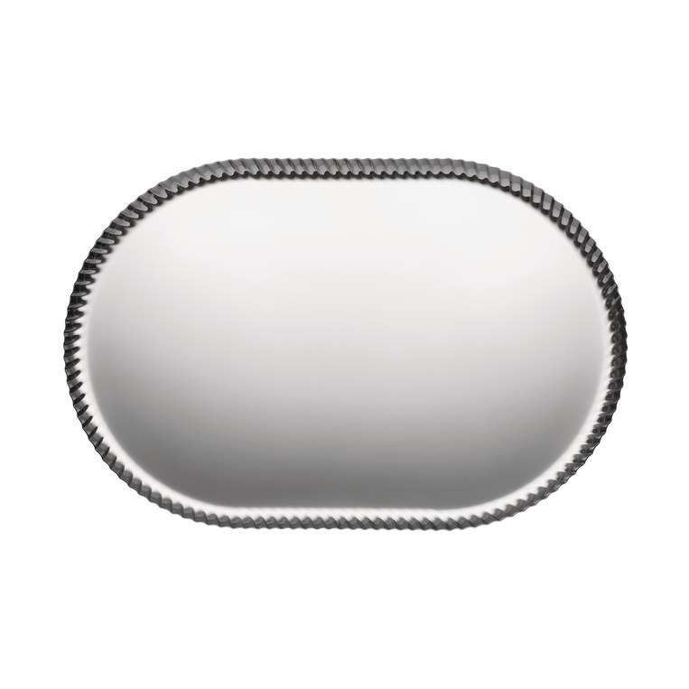 Δίσκος Pleats οβάλ 46X31cm