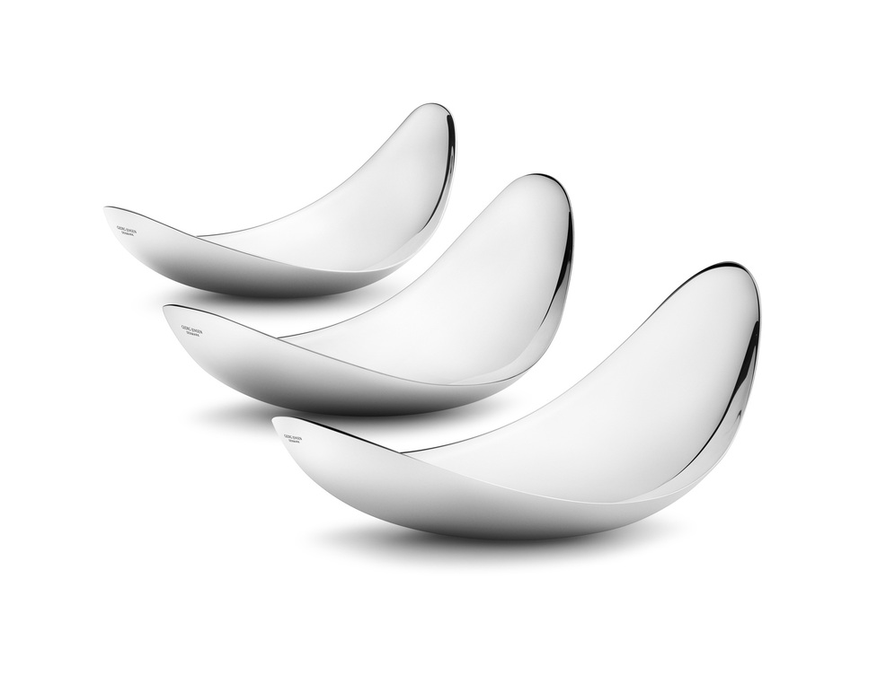 Leaf dish set , 3 pcs