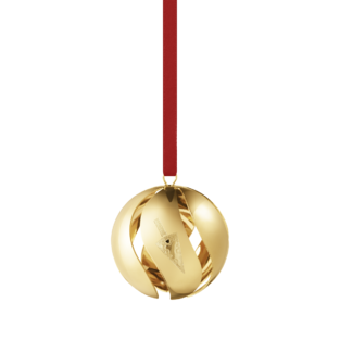 2022 Christmas Collectibles Κρεμαστό Στολίδι Χριστουγεννιάτικη Μπάλα, Χρυσό