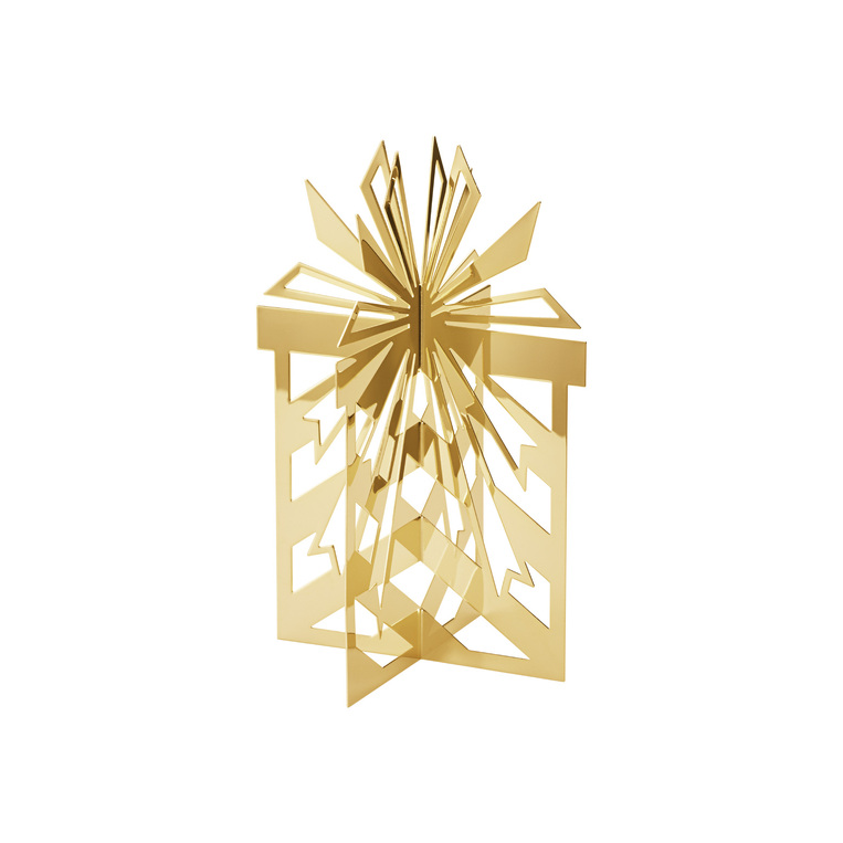 2025 Christmas Collectibles Στολίδι τραπεζιού με επίστρωση χρυσού 18K , Large