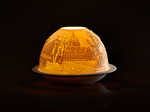 Κηροπήγιο Lithophanie "Monuments de Paris"