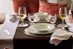 Dressed soup plate