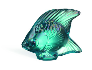 Figure of Turquoise lustré fish