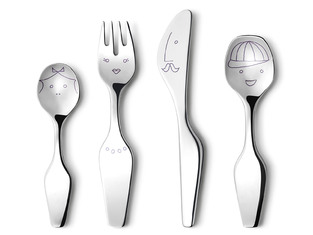 Twist family cutlery 4 pcs