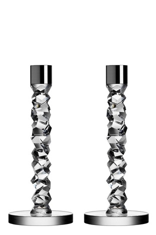 Ζεύγος κηροπήγια Carat H 242 mm