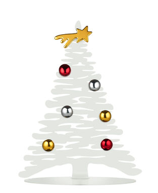 Χριστουγεννιάτικο δένδρο Bark άσπρο H30cm