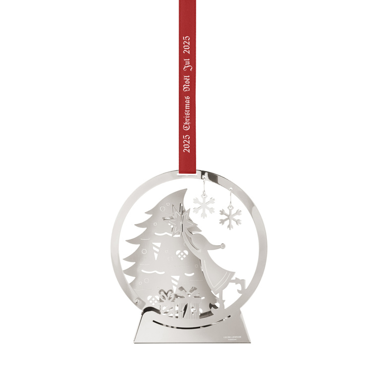 2025 Christmas Collectibles Χριστουγεννιάτικη χιονόμπαλα με επίστρωση παλλαδίου