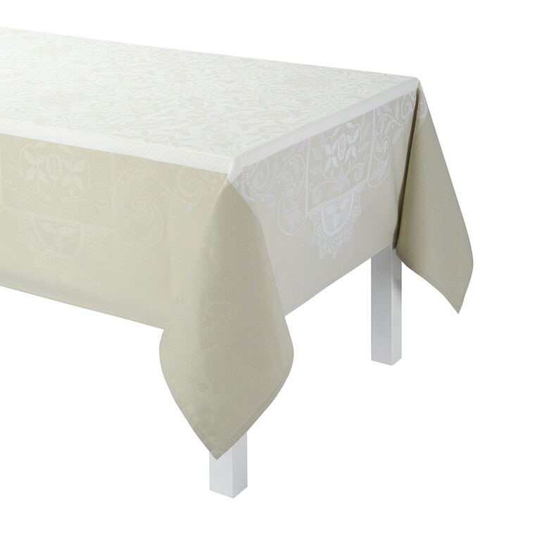 Τραπεζομάντηλο Venezia Ivoire 175X250